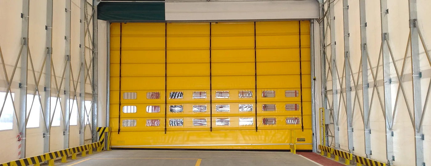 Hızlı PVC Katlanır Kapılar